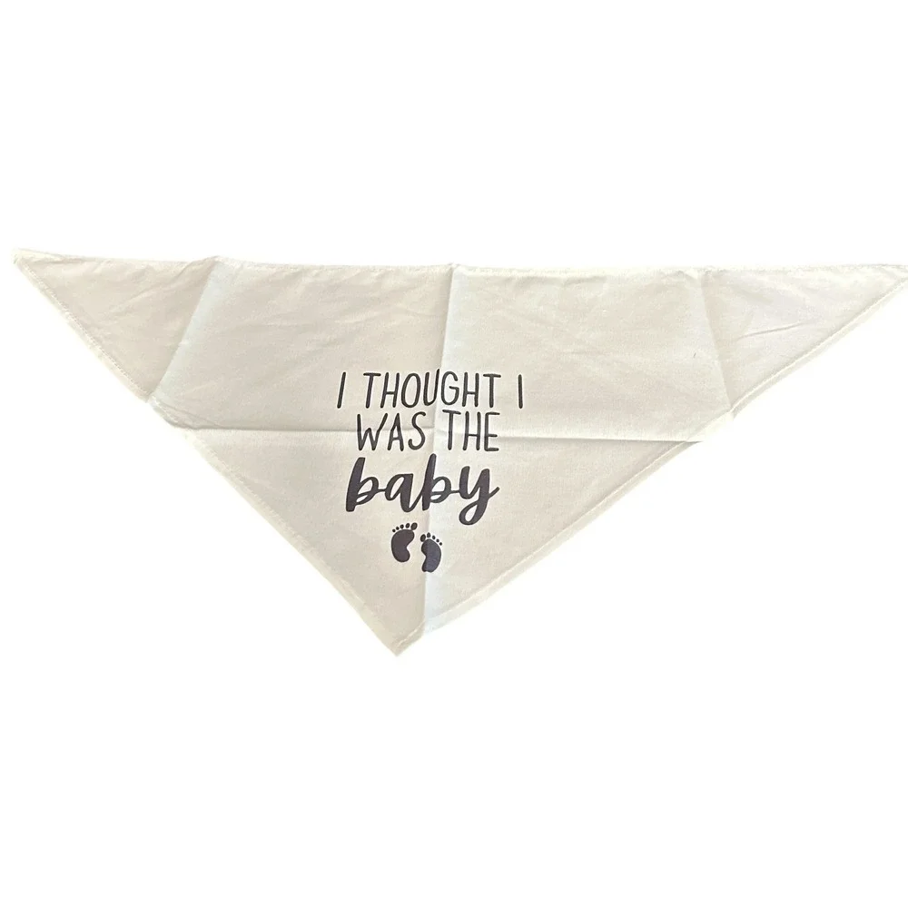 Dog Bandana Pregnancy Announcement I Thought I Was The‎ Baby New Baby